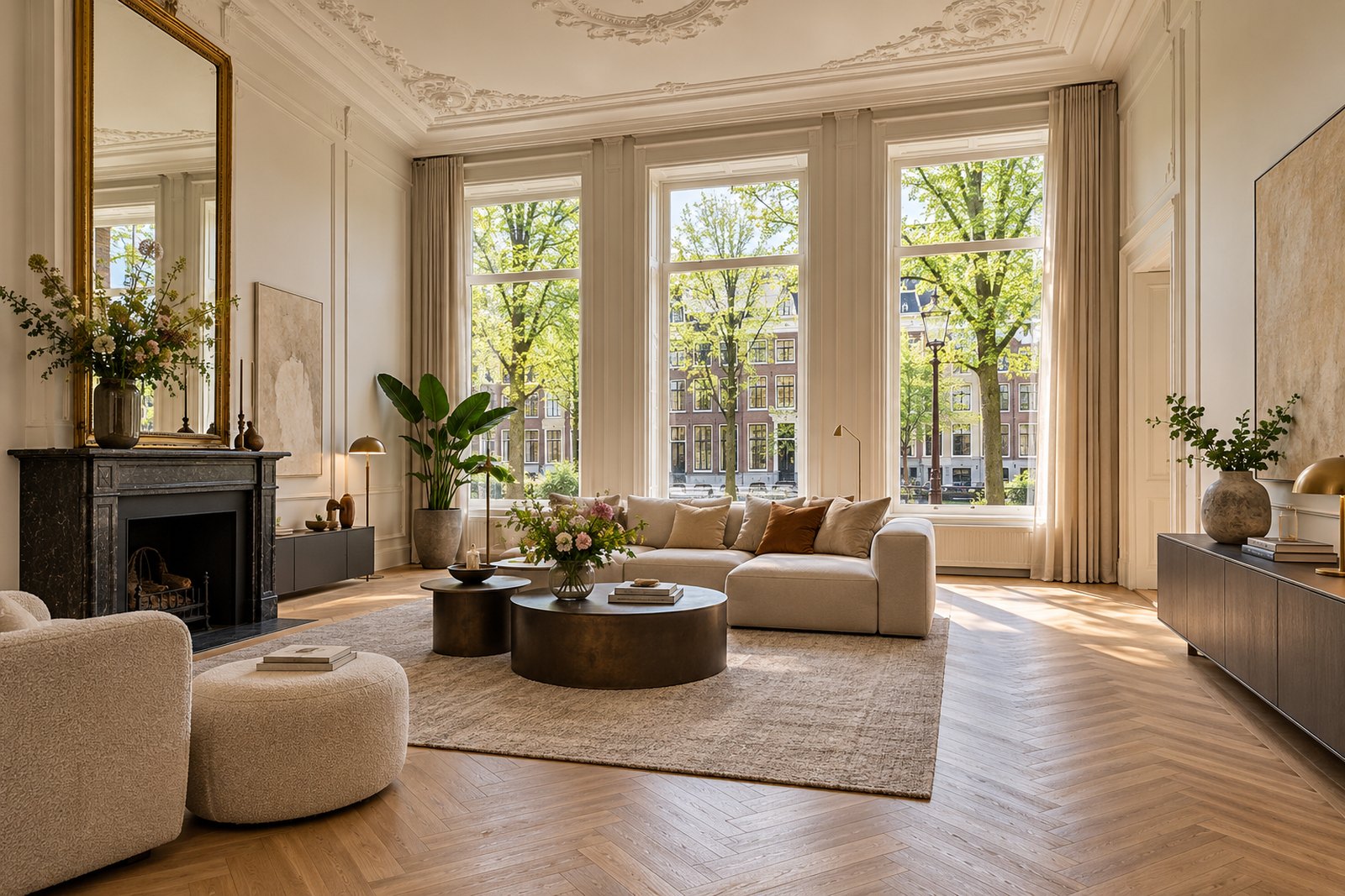 Mockup van cover en spread M&D Real Estate Goede Verhalen-Boek