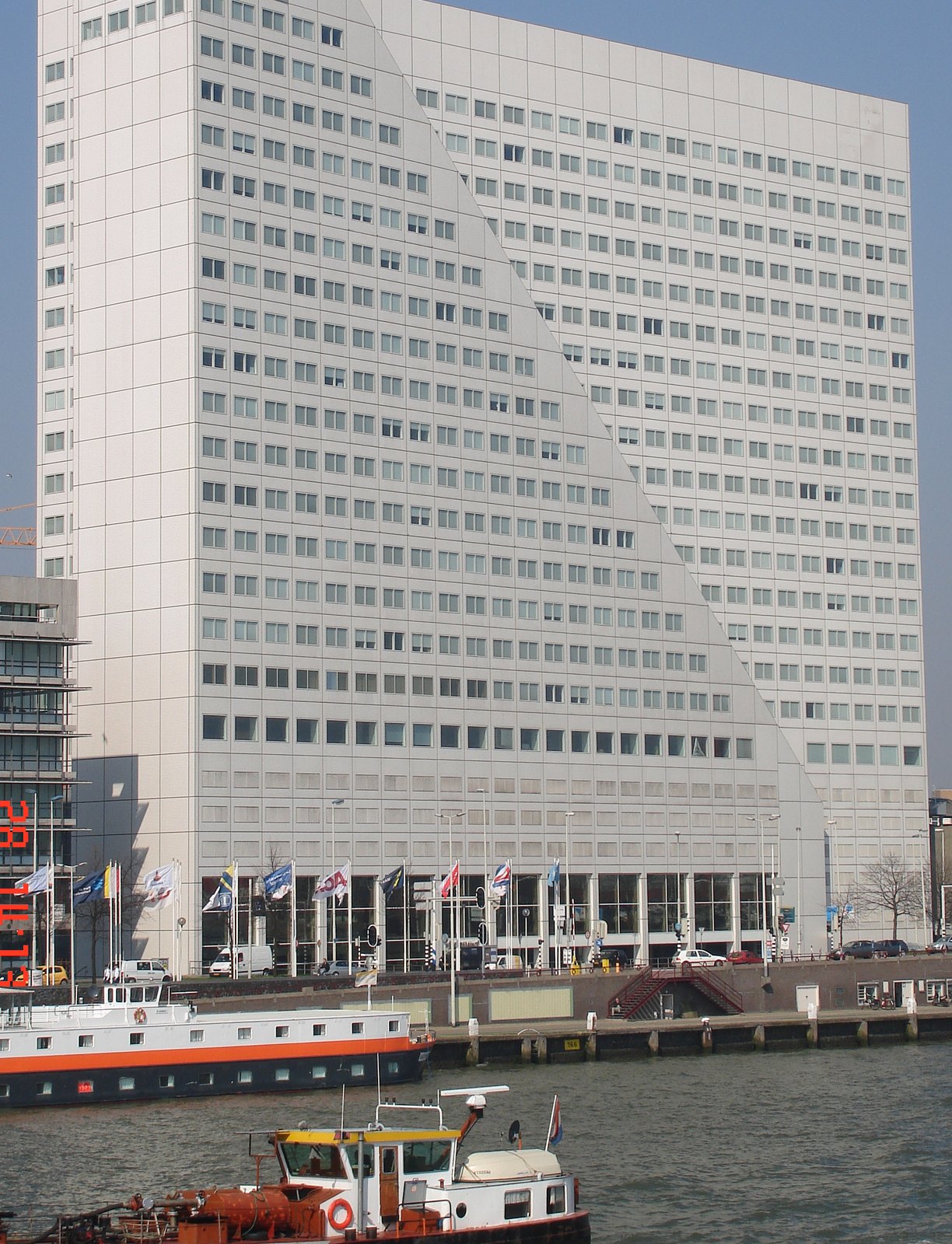 De Willemswerf aan de Boompjes in Rotterdam, waar M&D Real Estate gevestigd is
