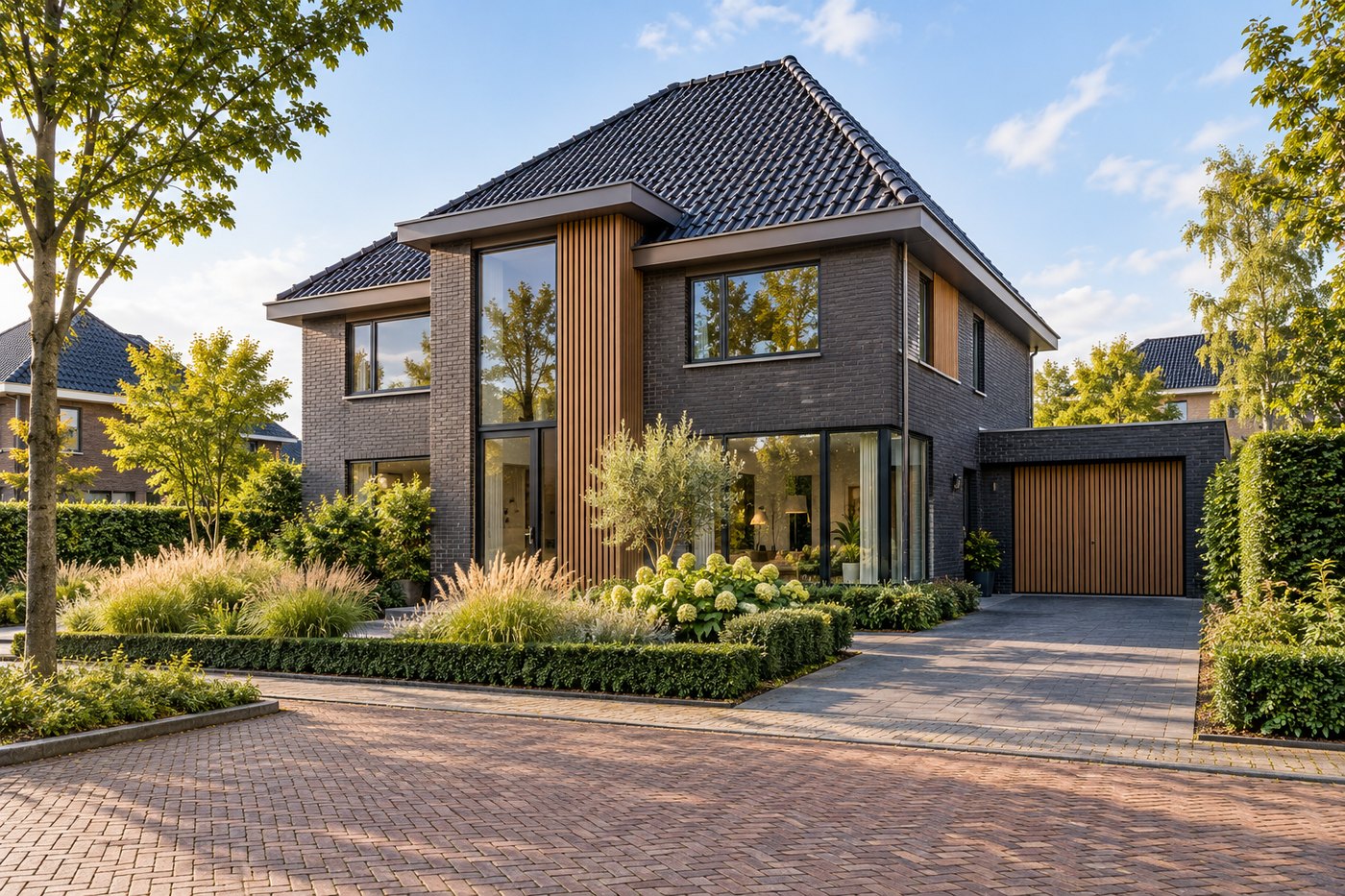 A city where every district has its own build year